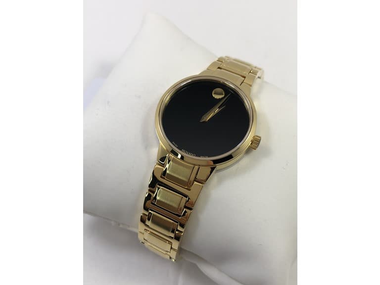 Movado Women's Portfolio Swiss Quartz Yellow Watch (New - Open Box)