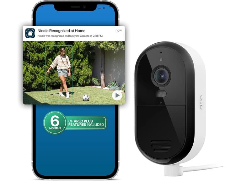 (1 or 2 Cam) (NEW) Arlo Essential Security Camera 2K (2025)