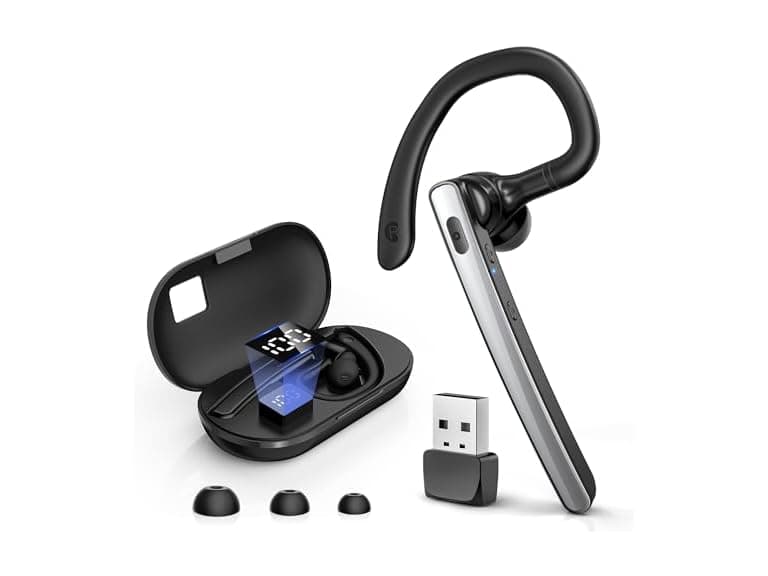 TERUNSOUl Bluetooth Wireless Headset V5.3