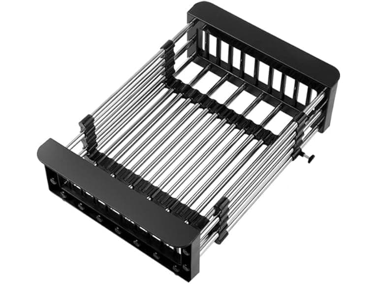 Expandable Over Sink Dish Drying Rack