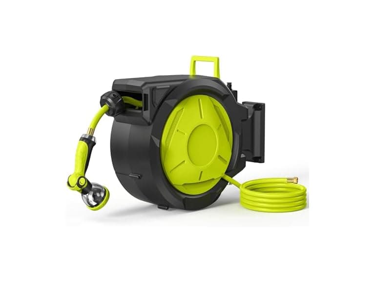 LUCKPRO Retractable Garden Hose Reel