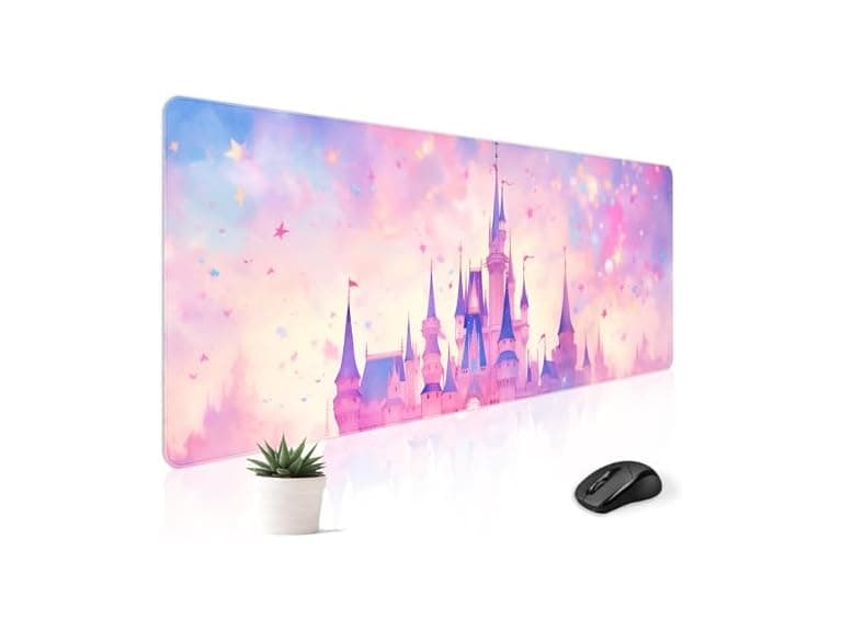 Stanoha Castle Desk Mat