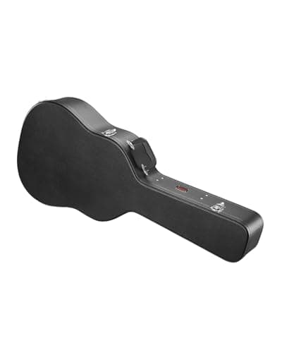 VEVOR Acoustic Guitar Hard Cas...9-41 in Acoustic Guitar, Black