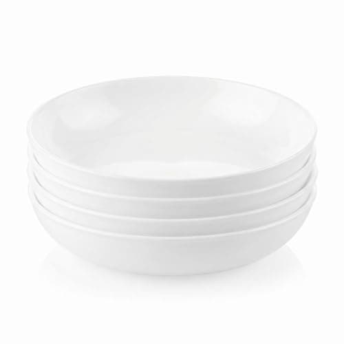 Corelle 4-Pc Versa Bowls for P...ave and Dishwasher Safe, White