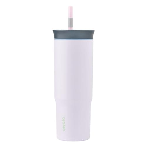 24-Oz Owala Stainless Steel Insulated Travel Tumbler w/ Spill Resistant Lid & Straw (Grey/Purple) $22.94 + Free Shipping w/ Prime or on $35+