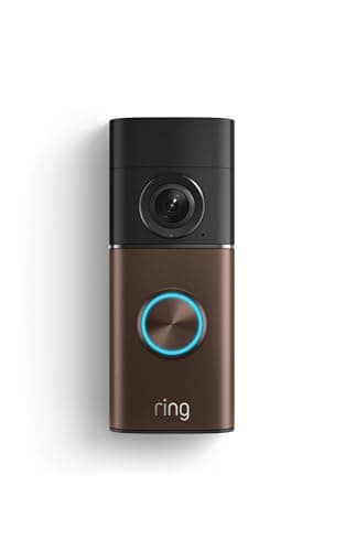 Ring Wired Doorbell Plus (newe...ow-Light Sight, Polished Mocha