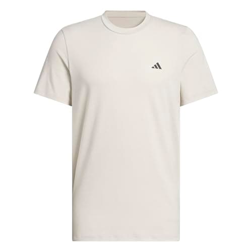adidas Men's Axis Training T-Shirt, Wonder Alumina, X-Large