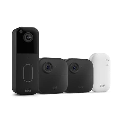Blink Video Doorbell + Outdoor 4 Wireless Smart Security 2-Camera System for $45 w/ Prime + free shipping