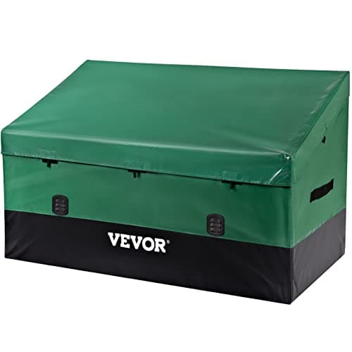 VEVOR Outdoor Storage Box, 230...lside, and Yard, Black & Green