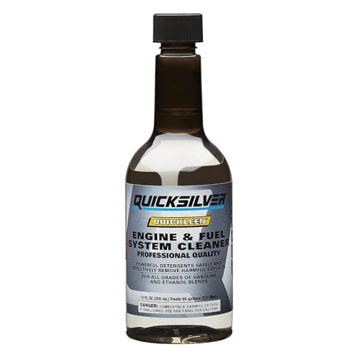 Quicksilver 8M0047921 Quicklee... & Fuel System Cleaner, 12 Oz.