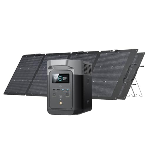 EF ECOFLOW Solar Generator DEL...me Backup Power, Camping & RVs