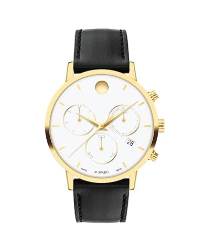 $696.50 | 42mm Movado Museum Classic Men's Swiss Chronograph Watch & More at Amazon