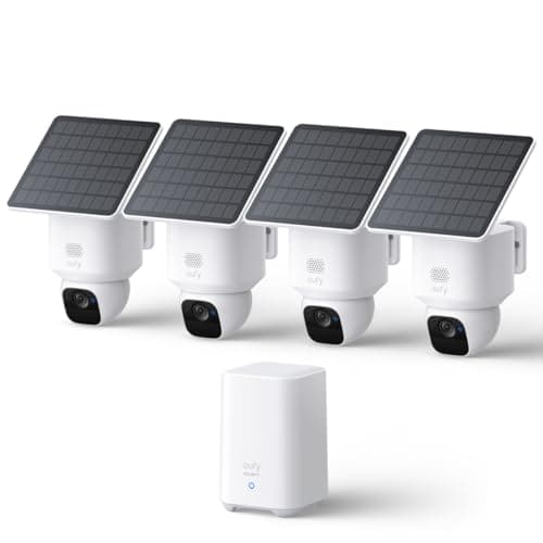 $299.98* | eufy Security SoloCam E30 Kit (4-pk Cameras + Homebase 2) at Amazon