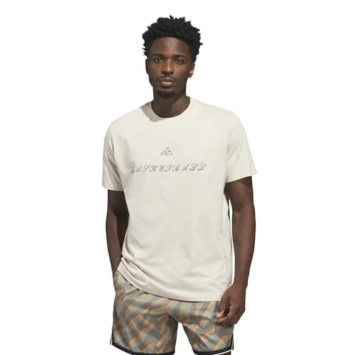 adidas Men's Rose Thorn T, Crystal Linen, 3X-Large/Tall