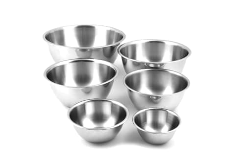 Fox Run 6-Piece Nesting Stainl...75, 4.25, 6.25 and 10.75 Quart