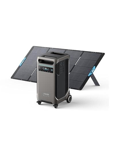 Anker SOLIX F3800 Portable Power Station with 400W Solar Panel, 3840Wh LiFePO4 Battery, 6000W AC output with 120V/240V $2015.99 with -16% at checkout