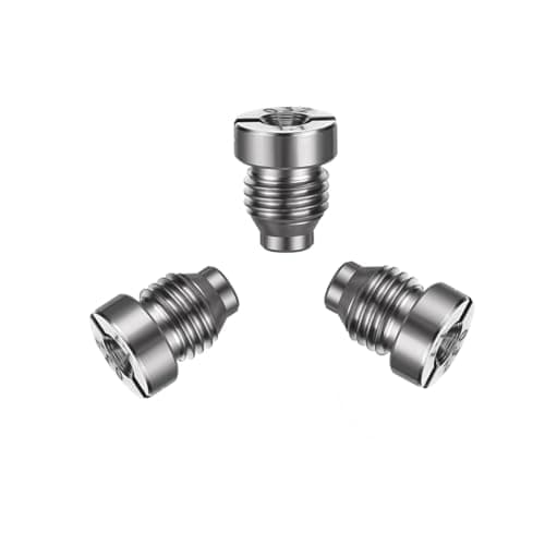 0.9-1.5 mm Foam Cannon Orifice Nozzle for Foam Cannon Replacement Threaded Nozzle Head with Cleaning Tool, 3000PSI Stainless steel 1.4mm+1.45mm+1.5mm
