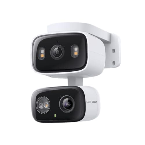 Tapo HybridCam Duo 2K 3MP Indoor/Outdoor Dual Lens Pan/Tilt Security Camera $55 w/ 25% Back for Prime Cardholders + Free S&H