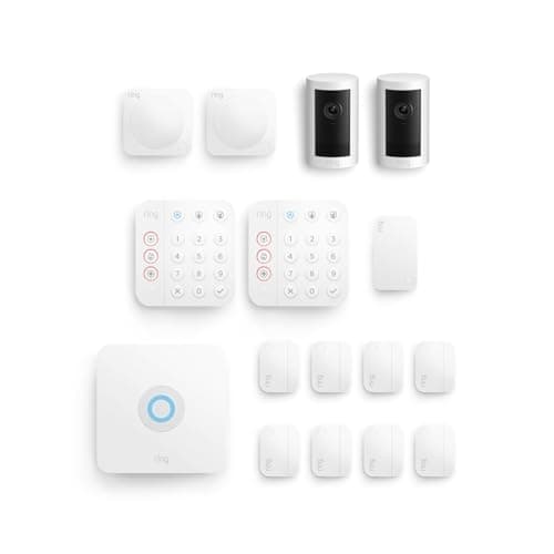 Ring Alarm 14-Piece Kit with R...oor Cam Plus, Battery | 2-pack