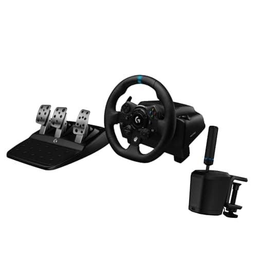 Logitech G923 Racing Wheel and... Bundle - Xbox X|S/Xbox One/PC