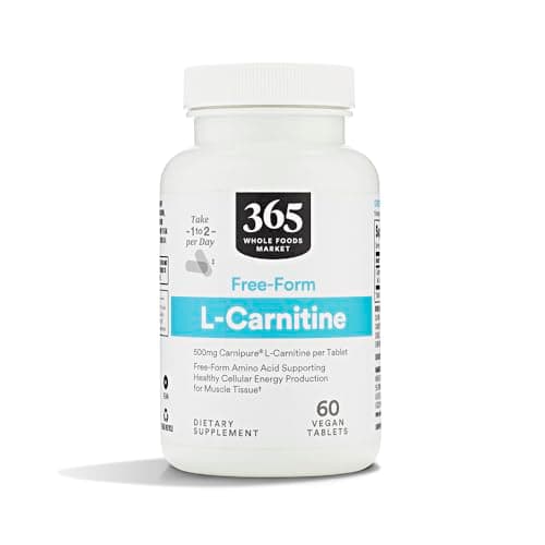 Whole Foods Market, Free-Form ...rnitine 500mg, Vegan, 60 Count