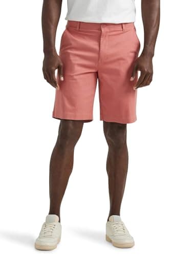 Lee Men’s Big & Tall Extreme Motion Flat Front Short (Pink; Various Sizes) $12 + Free Shipping w/ Prime or on $35+