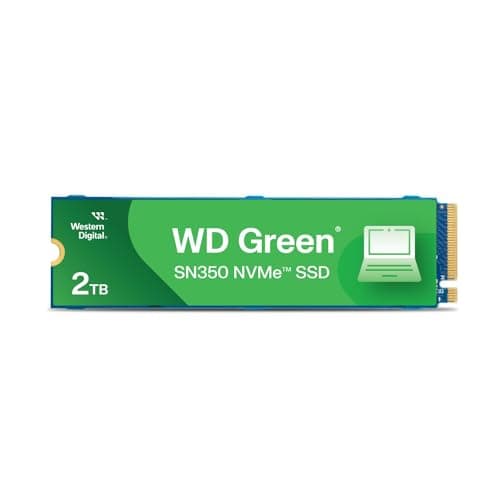 Western Digital 2TB WD Green SN350 NVMe SSD - Gen3 QLC 3,200 MB/s. $41.47 off