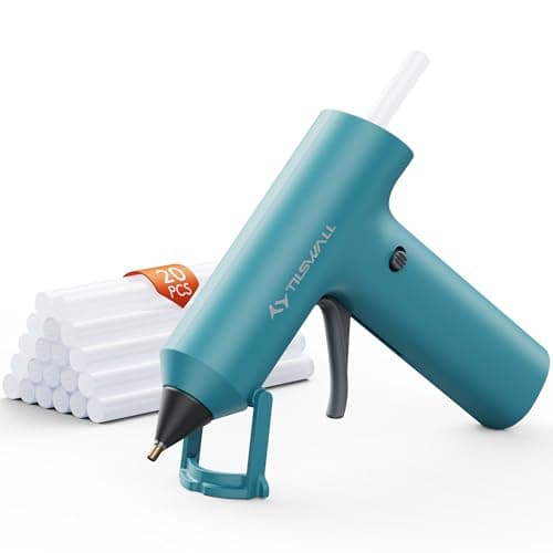 Tilswall Cordless Hot Glue Gun w/ 2000mAh Built-in Battery $10 + FS w/ Prime or orders $35+