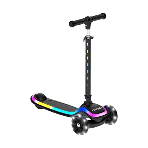 $17.75 | Hover-1 Chroma Folding Kick Scooter for Kids with Multicolor Wheel Lights at Amazon