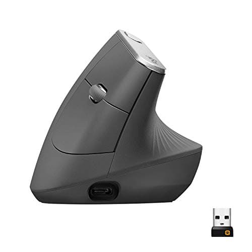 Logitech MX Vertical Wireless ...hargeable, Graphite, Pack of 4