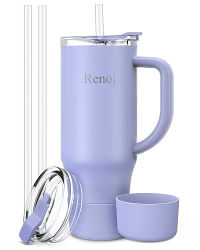 32-oz Renoj Insulated Water Bottle w/ SnapShift Lid & Straw (Blue or Pink) $7.98 + Free Shipping w/ Prime or on $35+