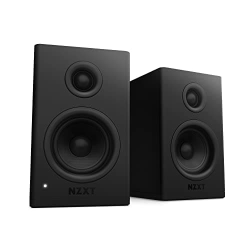 NZXT Relay PC Gaming Desktop S... - Glass Fiber Woofers - Black
