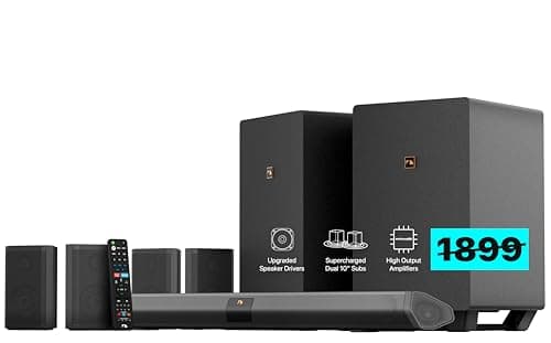 $1099* | Nakamichi Shockwafe Ultra 9.2 eARC 1300W Soundbar System w/ Dual 10" Subwoofers at Amazon