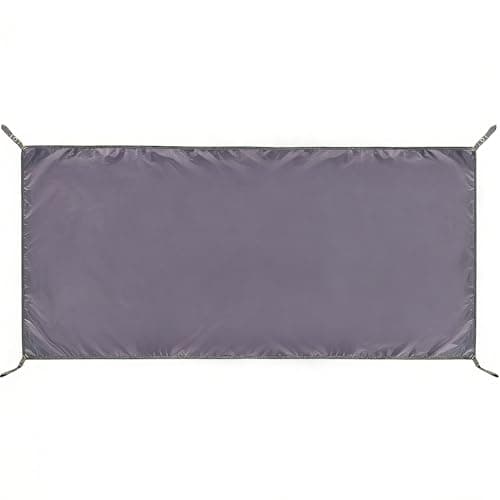 REDCAMP 83"x36" Waterproof Camping Footprint, Multifunctional Tent Tarp for Camping, Hiking Backpacking, Lightweight, Portable and Compact