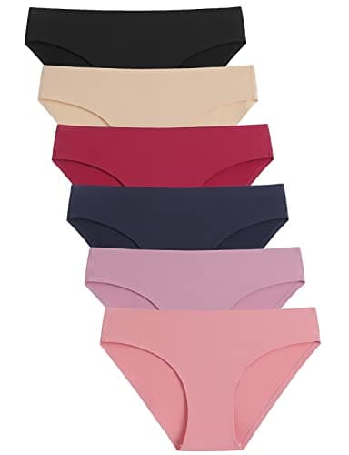 Prime Members: 6-Pack Caterlove Women's Seamless Bikini Hipster Panties (Medium) $7.70 + Free S&H