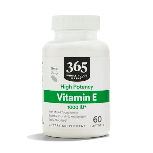 365 by Whole Foods Market, Vitamin E 1000 IU, 60 Count