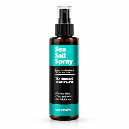 Sea Salt Spray for Hair Volume and Texture – Beach Waves Texturizing Spray for Men and Women – Light Hold Hair Styling Spray for Fine, Thin, Frizzy Hair – Alcohol Free Natural Formula, 5 fl oz