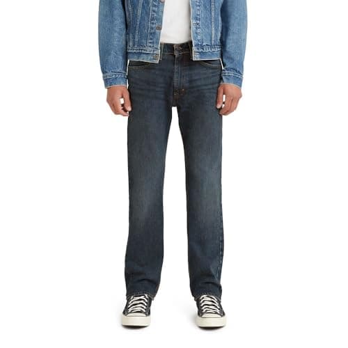 Levi's Men's 505 Regular Fit Jeans (2 Colors) From $26