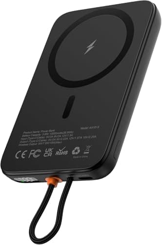10,000mAh AsperX Mag Safe Power Bank w/ 22.5w PD & USB-C Cable $15 @ Amazon