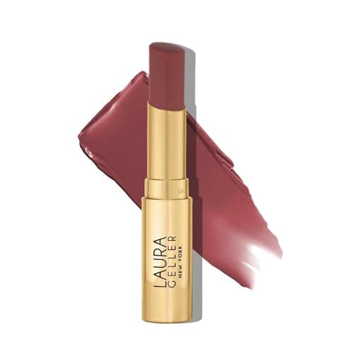 LAURA GELLER NEW YORK Jelly Balm Tinted Lip Balm – Plum Happy – Hydrating Lip Color with Shine Finish – Squalane & Vitamin E – Buildable Sheer to Medium Coverage – Vegan & Cruelty-Free