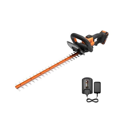 Prime Members: 22" WORX 20V Cordless Hedge Trimmer w/ 2.0Ah Battery & Charger $52.25 + Free S&H