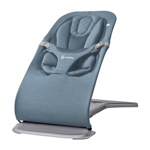Ergobaby Evolve 3-in-1 Bouncer..., Newborn Insert - Oxford Blue
