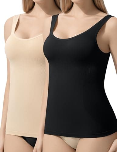 Esa Liang Shapewear Tummy Control Backless Compression Tanks for Women