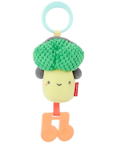 Skip Hop 3-in-1 Baby Activity & Teether Stroller Toy Farmstand Broc & Roll, Age 0+