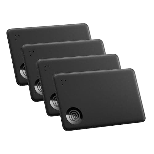 Life360 Tile Slim Bundle - Wal.... Phone Finder. 4-Pack (Black)