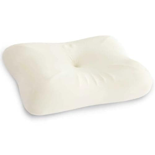 EcoPillo Cervical Neck Pillow for Deep Sleep – Medium Firm Cooling Memory Foam Pillow, Dual Height Ergonomic Contour for Gentle Neck & Shoulder Support, Side Back Stomach Sleepers