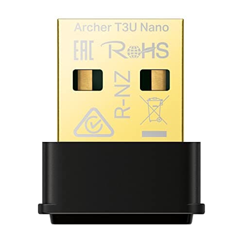TP-Link Archer T3U Nano AC1300 2.5G/5G Dual-Band WPA3 USB Wi-Fi Adapter $10