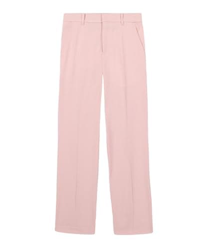Izod Boys' Bi-Stretch Flat Front Dress Pant, Light Pink Performance, 14