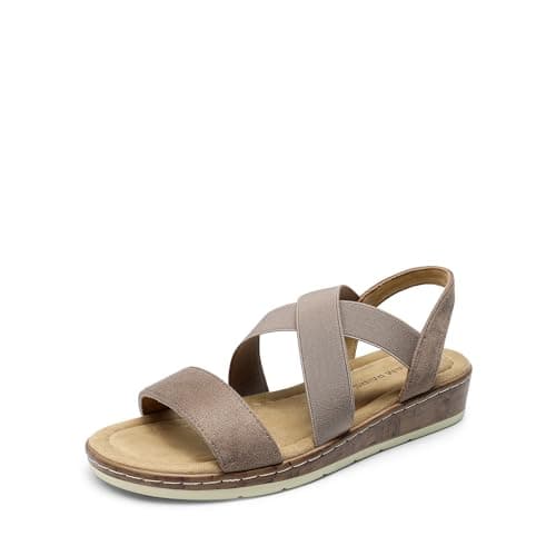 Dream Pairs Women's Ankle Strap Low Wedge Sandals (Various) $13.99 + Free Shipping w/ Prime or on $35+