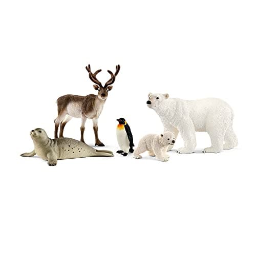 Schleich Wild Life - 5PC Arcti... Toys for Kids Ages 3+ | 77421